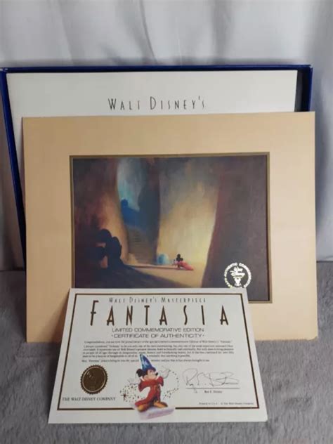 Walt Disney S Masterpiece Fantasia Deluxe Commemorative Edition Cd Vhs