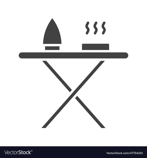 Ironing Board Icon Image Royalty Free Vector Image