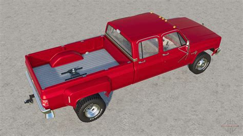 Chevrolet K Silverado Crew Cab Dually Para Farming Simulator