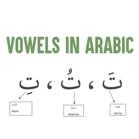 Vowels In Arabic: All Short And Long Arabic Vowels