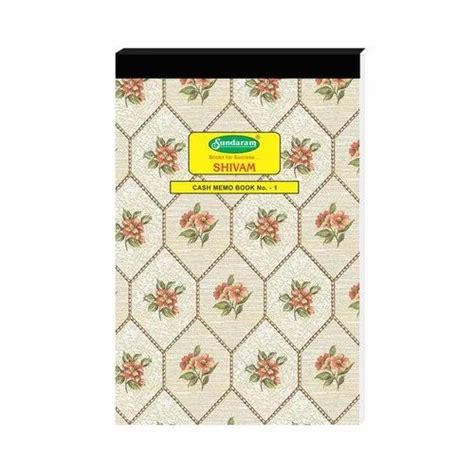 Sundaram Shivam Cash Memo Book No Cm Wholesale Pack Units