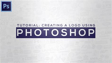 Tutorial Creating A Logo Design Using Photoshop Youtube