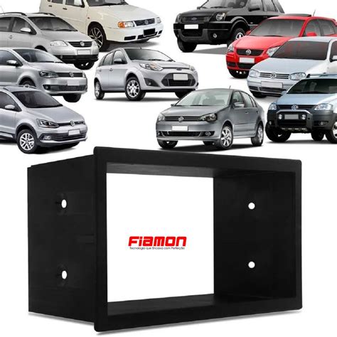 Moldura Din Fiamon Golf Polo Bora Ecosport Fiesta Fox Preta Equasa Shop