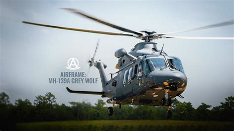 Airframe MH 139A Grey Wolf Display