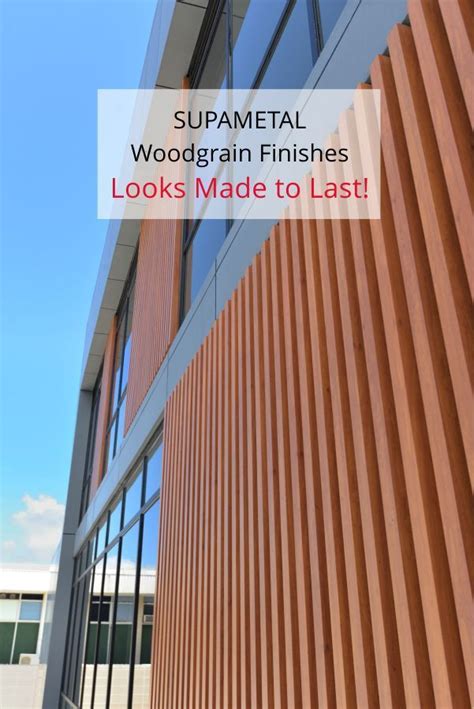 New Supametal Woodgrain Finishes Are More Durable And Cost Effective