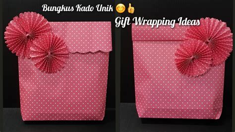 Cara Membungkus Kado Cara Bungkus Kado Unik Kreatif Tanpa Kotak T Wrapping Diy T Bag