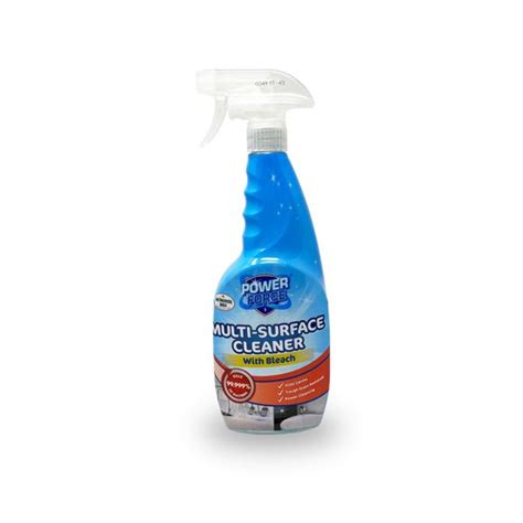 Multi Surface Cleaner With Bleach Ml Power Force Aldi Ie