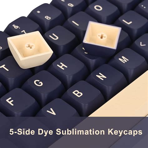 Fogruaden PBT Keycaps 60 Percent 84 Key Dye-Sublimation Keycap Set XDA Profile Custom Keycaps ...