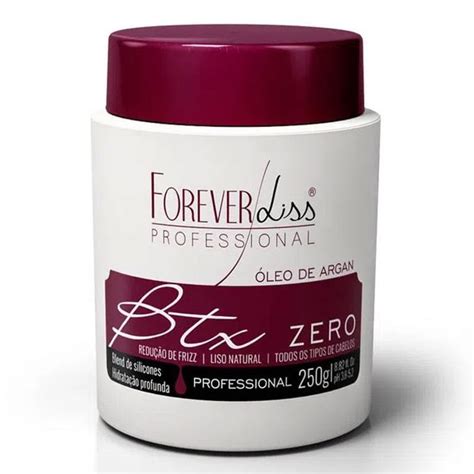 Forever Liss Botox Zero Óleo De Argan 250g Em Oferta Farmadelivery