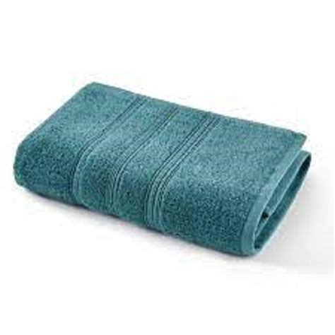 100 Pure Cotton Ultra Soft Blue 250 350 Gsm Weight Plain Bath Towel At