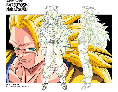 Dbfullcoloredition On Twitter Dise O De Goku Ssj Por Katsuyoshi