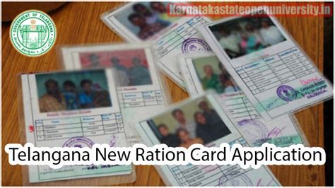 Telangana New Ration Card Application 2025 On MeeSeva Application Date