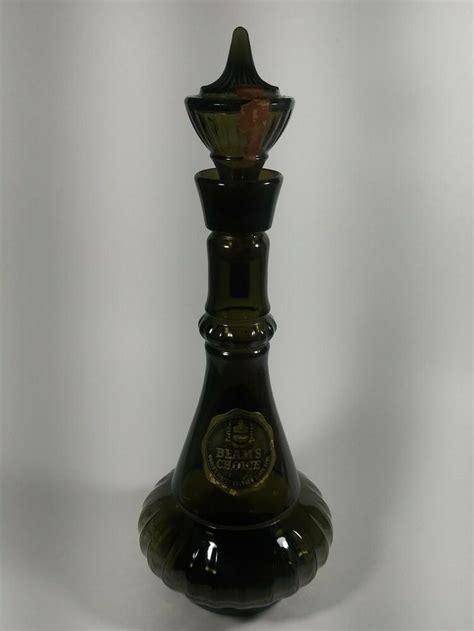 Jim Beam Genie Bottle Smoke Green I Dream Of Jeannie Style Whiskey