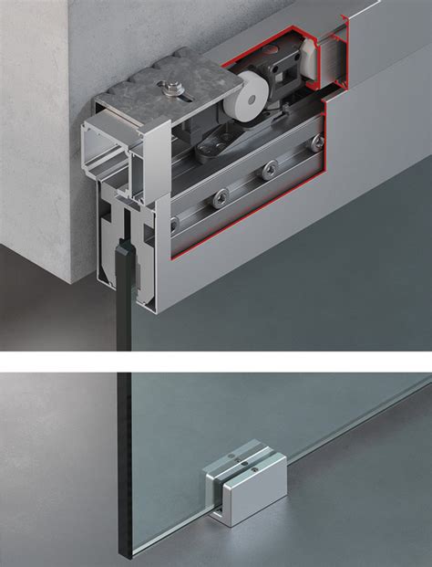 Sliding door fitting Häfele Slido D Line11 160L set without running