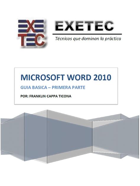Guia Basica de Word | PDF | Red social | Microsoft Word 