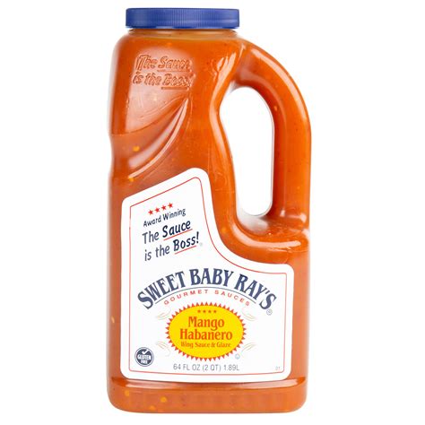 Sweet Baby Ray S 0 5 Gallon Mango Habanero Wing Sauce And Glaze