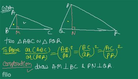theorem prove   ratio   areas   similar triangles  eq