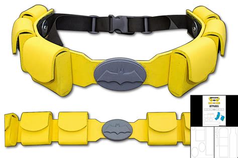 Free Utility Belt Template The Foam Cave