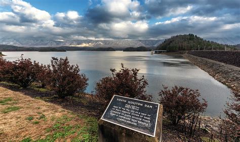 South Holston Dam Photograph by Dion Wiles