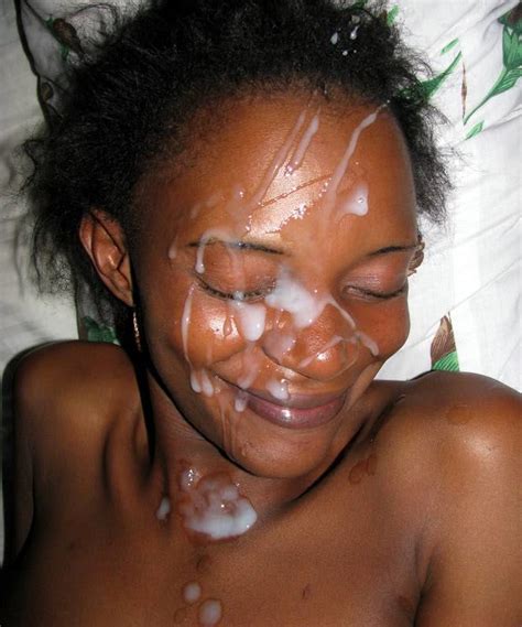 Black Non Specific Gets Facial Amateur Pics EbonyPornPics Net