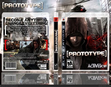 Prototype PlayStation 3 Box Art Cover by [PREDATOR1995]