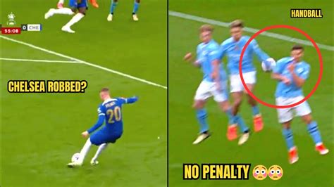 Jack Grealish S Controversial Handball Vs Chelsea Man City