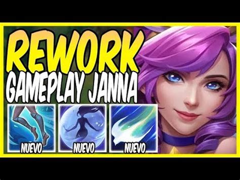 Probe El Nuevo Rework De Janna En Challenger Y Ganamos Una Partida Con