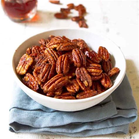 Maple Pecans Recipe Cookin Canuck Easy Glazed Nuts