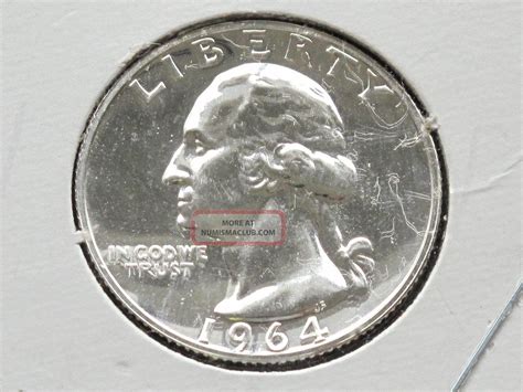 1964 - P Washington Quarter 90% Silver Proof U. S. Coin C9771