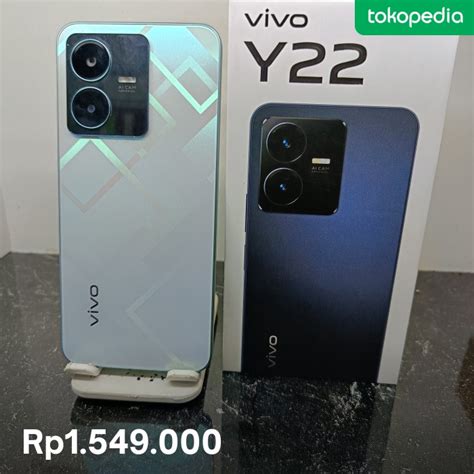 VIVO Y22 4 64 FULLSET GARANSI NORMAL Rp1 549 000