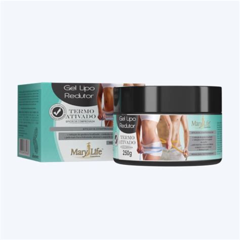 Gel Lipo Redutor De Medidas Thermo Ativado 250g Mary Life Shopee Brasil