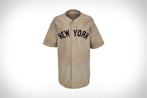 Babe Ruth S Called Shot Jersey Uncrate