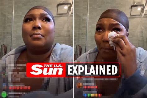 Why did Lizzo cry during her Instagram Live?