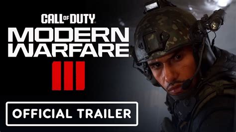 Call Of Duty Modern Warfare 3 Official Gameplay Reveal Trailer YouTube