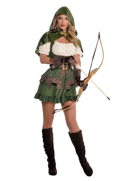 Costume Da Arciere Sexy Verde Per Donna Vegaoo