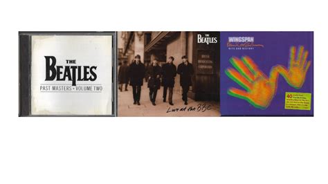 Beatles Past Masters Album Cover