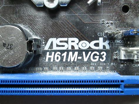 ASRock H61M-VG3 Motherboard (Socket 1155, Intel H61, DDR3, S-ATA ...