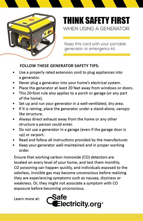 Generator Safety Tips | Fayette Electric Cooperative, Inc