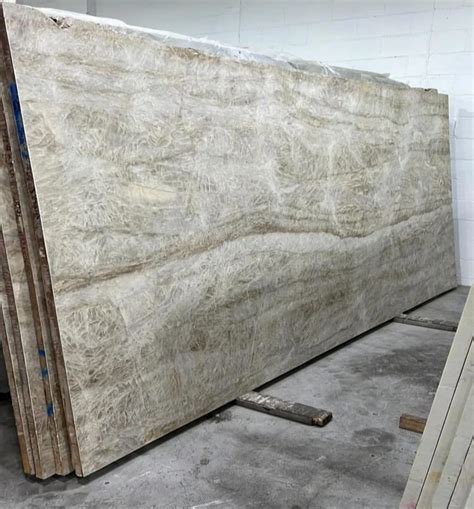 Taj Mahal Leather Polished Quartzite Stonetrash