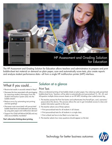 Pdf Hp Assessment And Grading Solution For Education · Hp Assessment