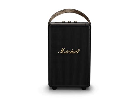 Marshall Tufton Bluetooth Speaker (Black And Brass) - Tech Cart