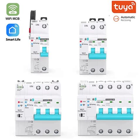 Tuya Mcb Wifi Switch Energy Control And Home Security