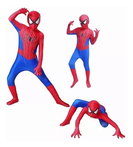 Disfraz Spider Man Niño Hombre Araña Traje Hero Cosplay Ropa MercadoLibre