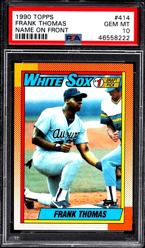 Best Frank Thomas Rookie Card Investments