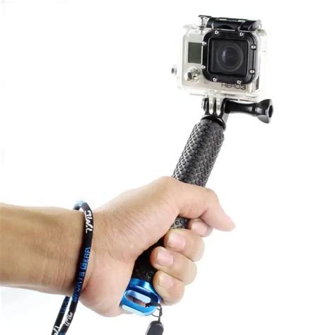 Portable 19 Inch 48 Cm Aluminum Extendable Selfie Stick Monopod For