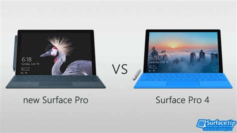 The new Surface Pro 2017 vs Surface Pro 4 Detailed Spec Comparison - SurfaceTip