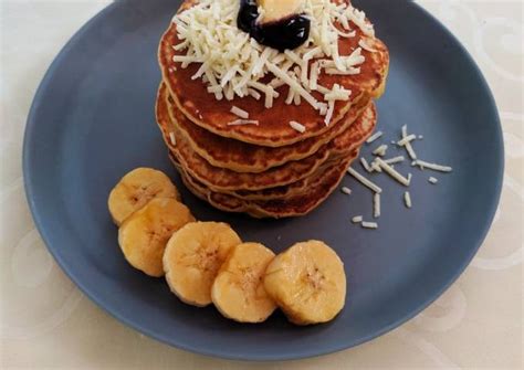 Resep Pancake Pisang Oleh Nyak Haikal Cookpad