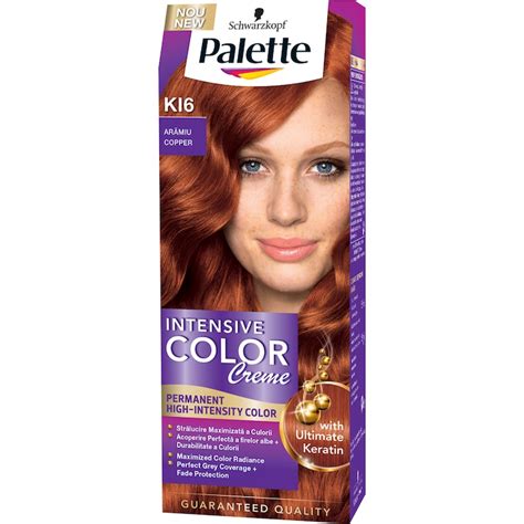 Боя за коса Palette Intensive Color Creme Ki6 Меден, 110 мл - eMAG.bg