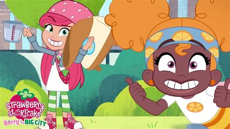 Working Out With Orange Blossom Strawberry Shortcake Cartoons For