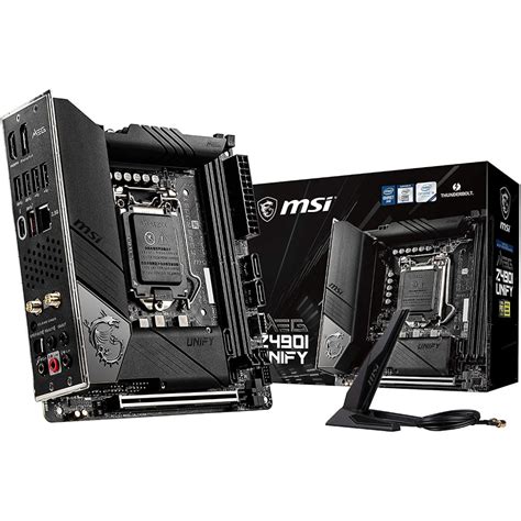 Placa mãe LGA 1200 - MSI MEG Z490I UNIFY Mini ITX) - waz